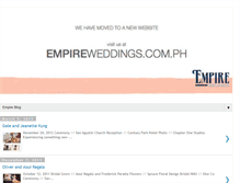 Tablet Screenshot of empireweddings.blogspot.com