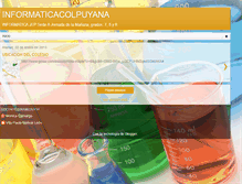 Tablet Screenshot of colpuyanainformatica.blogspot.com
