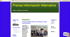 Desktop Screenshot of casbasinformacionalternativa.blogspot.com