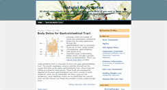 Desktop Screenshot of natural-detox-diets.blogspot.com