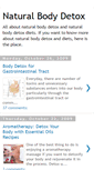 Mobile Screenshot of natural-detox-diets.blogspot.com