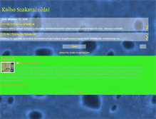 Tablet Screenshot of kaibo-tanulmanyioldal.blogspot.com