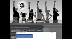 Desktop Screenshot of freetemplateanime.blogspot.com