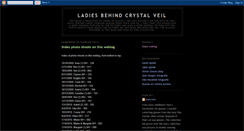 Desktop Screenshot of ladiesbehindcrystalveil.blogspot.com