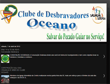 Tablet Screenshot of clubedbvoceano.blogspot.com