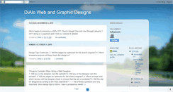Desktop Screenshot of dialowebdesigns.blogspot.com