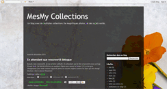 Desktop Screenshot of mesmycollections.blogspot.com