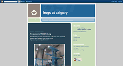 Desktop Screenshot of calgaryfrogs.blogspot.com