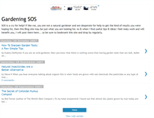 Tablet Screenshot of gardeningsos.blogspot.com