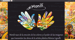 Desktop Screenshot of monilibymonicalignelli.blogspot.com