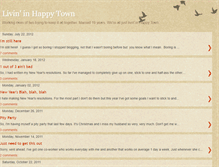 Tablet Screenshot of livininhappytown.blogspot.com