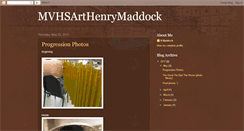 Desktop Screenshot of mvhsart.blogspot.com