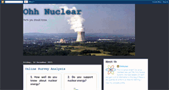 Desktop Screenshot of ohhnuclear.blogspot.com