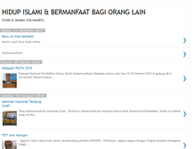 Tablet Screenshot of irfannurudin.blogspot.com