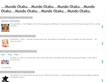 Tablet Screenshot of mundodotaku.blogspot.com