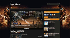 Desktop Screenshot of leagueofhacker.blogspot.com