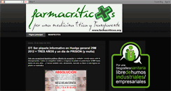 Desktop Screenshot of farmacriticxs.blogspot.com