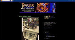 Desktop Screenshot of jesusinalabama.blogspot.com