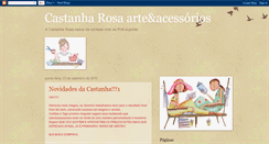 Desktop Screenshot of castanharosa.blogspot.com