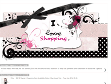 Tablet Screenshot of iloveshoppingboutique.blogspot.com