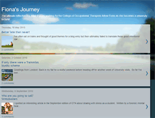 Tablet Screenshot of fjjourneys.blogspot.com