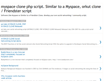 Tablet Screenshot of myspace-clone-php-script.blogspot.com