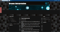 Desktop Screenshot of dream-interpretation-for-you.blogspot.com