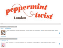 Tablet Screenshot of pepperminttwist.blogspot.com