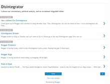 Tablet Screenshot of disintegrator.blogspot.com