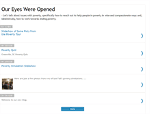 Tablet Screenshot of oureyeswereopened.blogspot.com