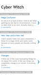 Mobile Screenshot of cyber--witch.blogspot.com