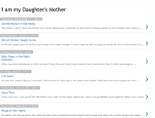 Tablet Screenshot of iammydaughtersmother.blogspot.com