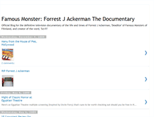 Tablet Screenshot of famousmonsterforrestjackerman.blogspot.com