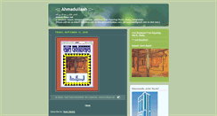 Desktop Screenshot of ahmadullaah.blogspot.com