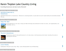 Tablet Screenshot of lakecountryliving.blogspot.com