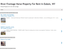 Tablet Screenshot of duboishorseandriverproperty.blogspot.com