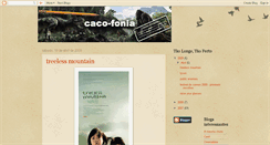 Desktop Screenshot of caco-fonia.blogspot.com