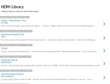 Tablet Screenshot of herhlibrary.blogspot.com