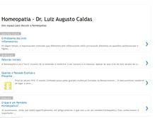 Tablet Screenshot of homeopatiadrluizaugustocaldas.blogspot.com