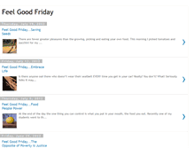 Tablet Screenshot of feel-good-friday.blogspot.com