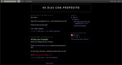 Desktop Screenshot of 40diasibc.blogspot.com