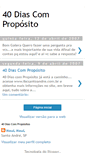 Mobile Screenshot of 40diasibc.blogspot.com