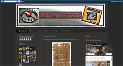 Desktop Screenshot of metal-poetico.blogspot.com