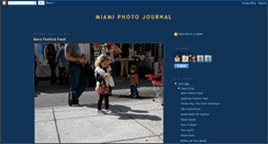 Desktop Screenshot of miamiphotojournal.blogspot.com