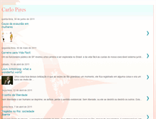 Tablet Screenshot of carlopires.blogspot.com