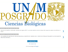 Tablet Screenshot of becascienciasbiologicas.blogspot.com