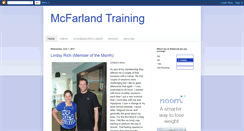 Desktop Screenshot of mcfarlandtraining-dynamicwarmup.blogspot.com