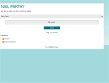 Tablet Screenshot of nailpartay.blogspot.com
