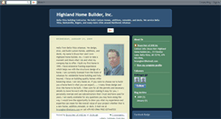 Desktop Screenshot of highlandhomebuilderinc.blogspot.com