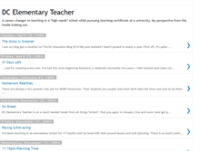 Tablet Screenshot of dcteach.blogspot.com